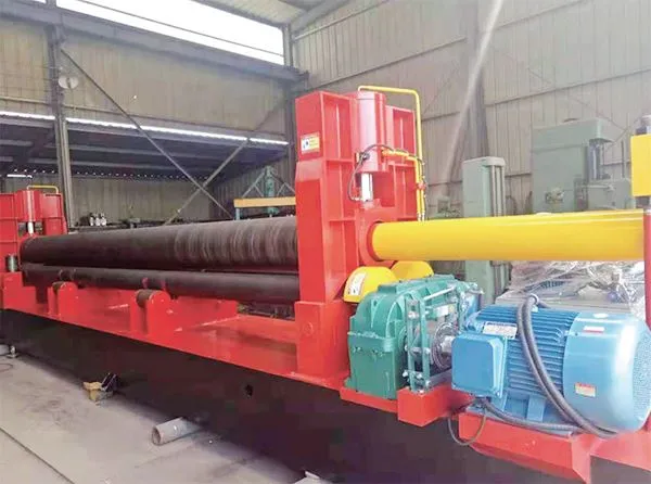 Hydraulic Three-roller Plate Bending Machine